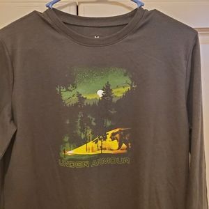 Boys Under Aour Long Sleeve Tee